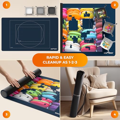 The Original Newverest Jigsaw Puzzle Mat Roll Up