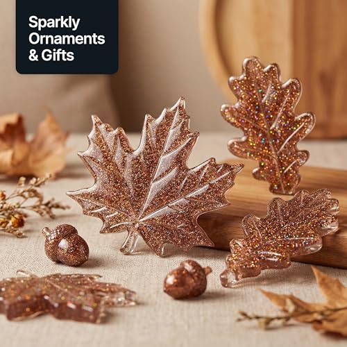 Craft Glitter Shaker Bronze Brown Holographic 130g Ultrafine (4.5 Ounce)