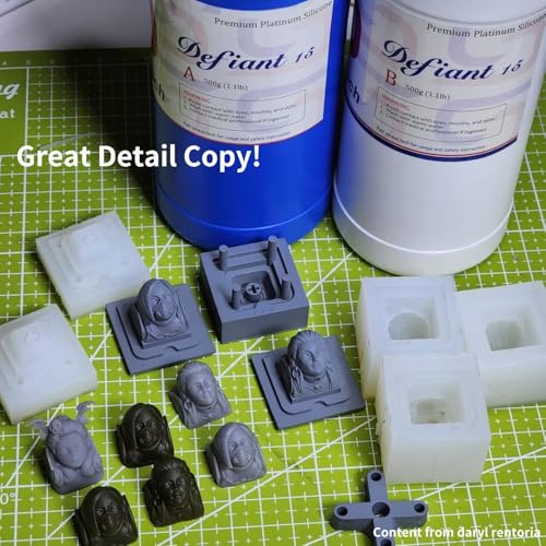 Defiant 15 Platinum Silicone Mold Making Kit (70.5 Ounce)