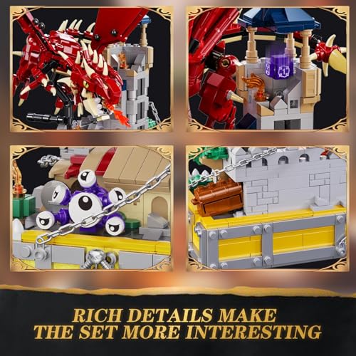 Medieval Dragons Castle Building Sets