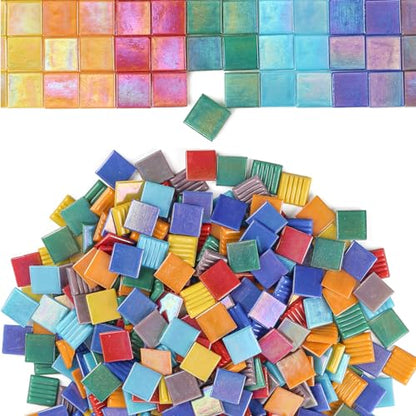 Vitreous Mosaic Tiles for Crafts Bulk (2.2 pound(s))