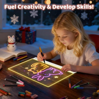 Rechargeable LED Drawing Board for Kids