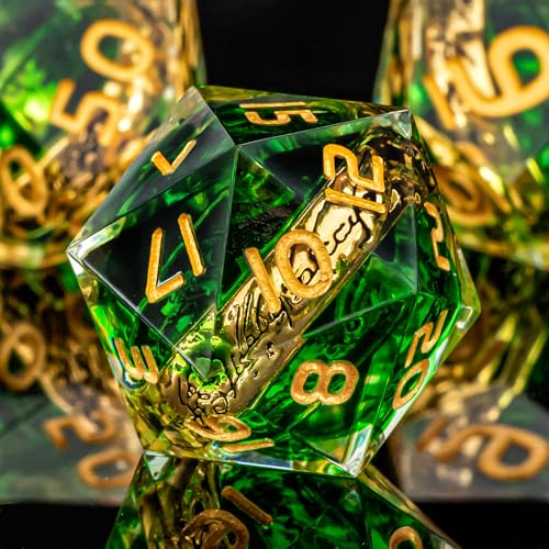 Magic Lord Rings DND Dice Set with Box