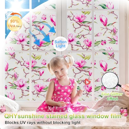 Window Privacy Film Stain Glass Window Film Rainbow Window Film Window clings Non