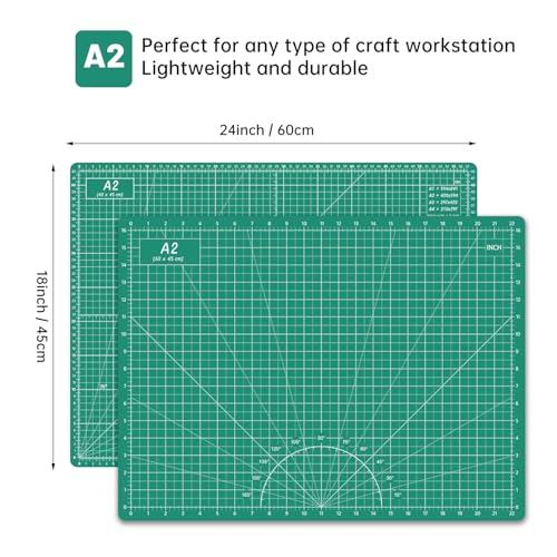 Thickened 18 x 24 Inch Self Healing Sewing Cutting Mat