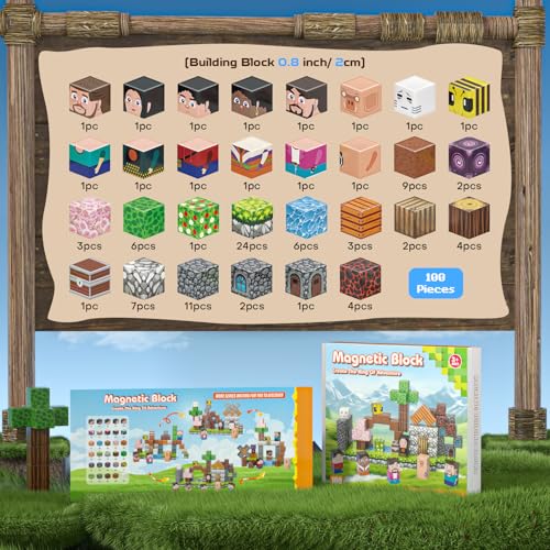 Magnetic Blocks (100 Count)