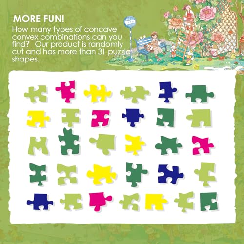 1000 Piece Puzzle for Adults Jigsaw Puzzles (1000 Count)