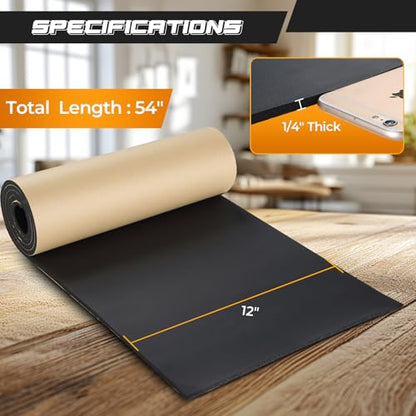 Sponge Neoprene with Adhesive Foam Rubber Sheet (4.5 Foot)