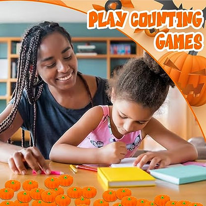 44 Pcs 3D Pumpkin Erasers Bulk (44 Count)