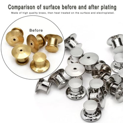 30 PCS Pin Backs Locking
