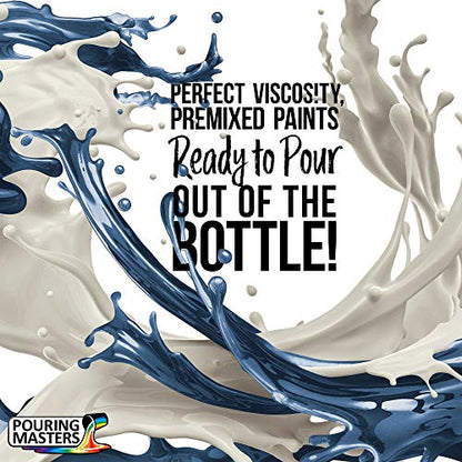 Pouring Masters Lake Blue Metallic Pearl 64 (64 Fl Oz)