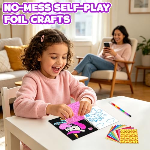 Foil Art Party Favors for Kids (24 Count)
