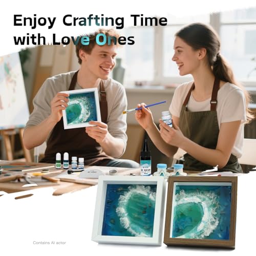 Crafts for Adults Zen Ocean Resin Art Kit
