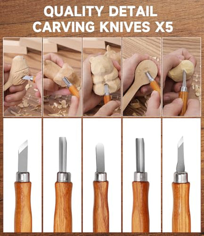 Wood Carving Kit (30 Count)