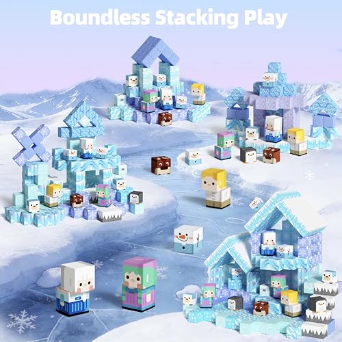 Magnetic Building Blocks Princess Castle for Girls Age 3+ Years Old