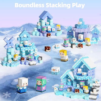 Magnetic Building Blocks Princess Castle for Girls Age 3+ Years Old