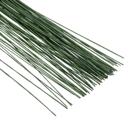 26 Gauge 16" Floral Stem Wire Paper Wrapped Iron Artificial 100Pcs