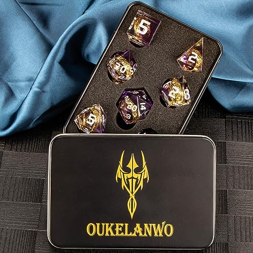 Magic Lord Rings DND Dice Set with Box