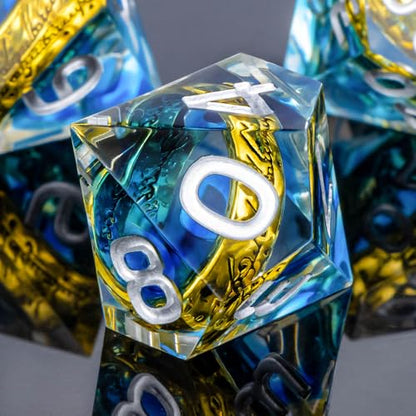 Magic Lord Rings DND Dice Set with Box