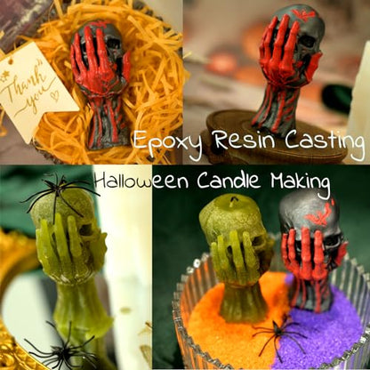Skull Candle Molds