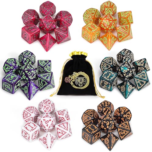 Polyhedral Dice Set (42 Count)
