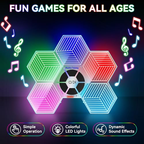 Light Up Memory Game Handheld Electronic Toys with Lights and Sound Effects