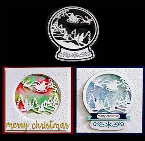 Metal Cutting Dies DIY Merry Christams Embossing Stencil Template Scrapbooking Card Making Mold Photo Album Arts Crafts Tools