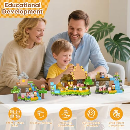 100pcs Magnetic Blocks (100 Count)