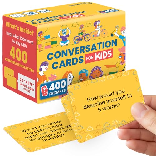 400 Conversation Cards for Kids