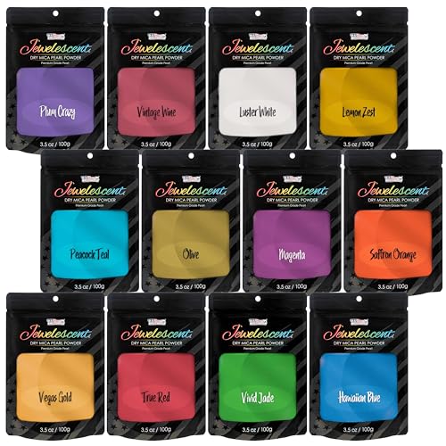 Mica Pearl Pigment Powder Kit (42 Ounce)