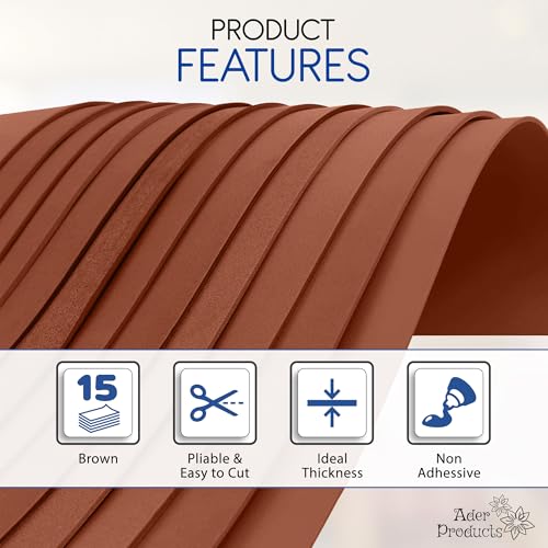 Brown EVA Foam Sheets for Crafts