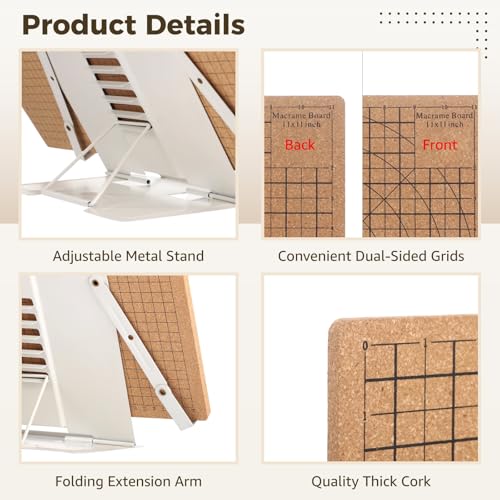 106 PCS Macrame Board Set