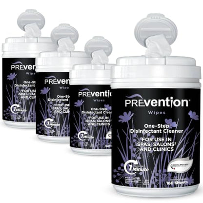 Wipes – Multi-Surface Cleaning Wipes for Everyday Use – Canister, 160 Count (Pack of 4) (640 Count)