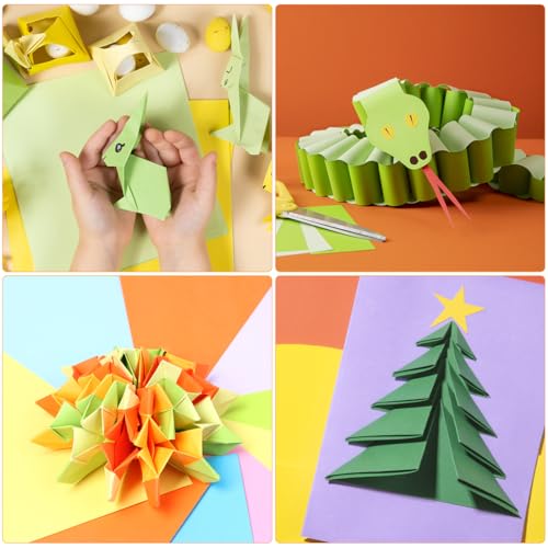 Origami Paper Square Single Sided for Arts and Crafts Projects