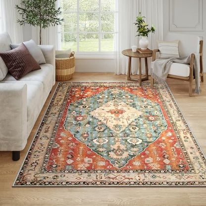 Felice Boho Tribal 6x9 Area Rugs for Living Room