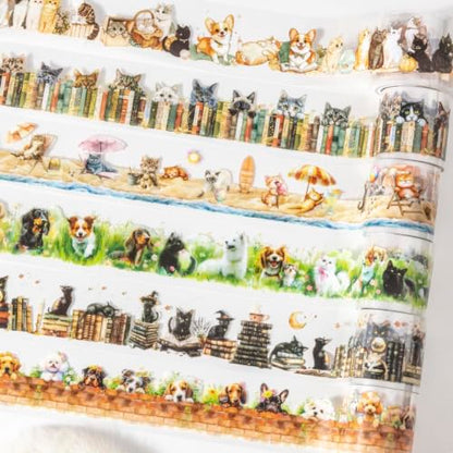 PET Tape Set for Junk Journal