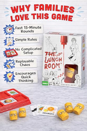 The Lunch Room Family Card Game