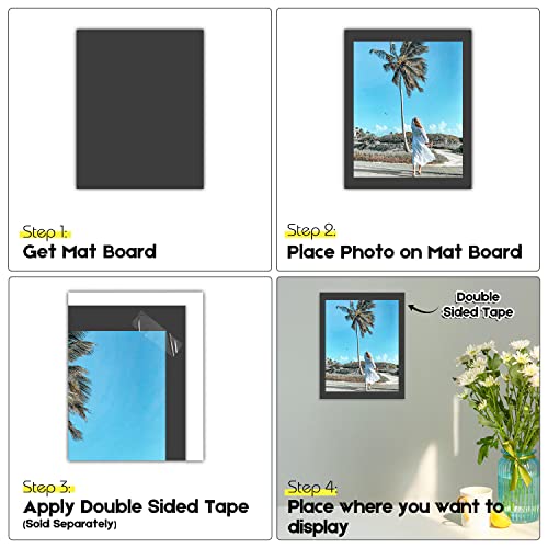 50 Pack 16x20 Uncut Photo Mat Matboards