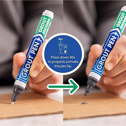 Grout Pen Dark Grey Tile Grout Paint Marker