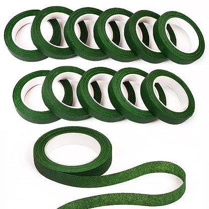 Flower Tape Floral Tape for Bouquets (12 Count)