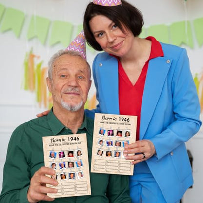 80th Birthday Party Games (30 Count)
