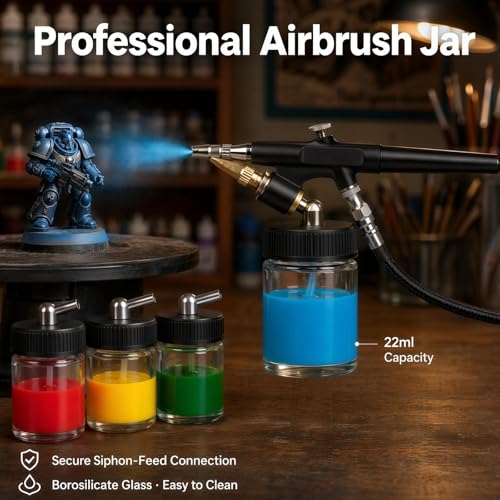 10pk 22cc Airbrush Bottles (10 Count)
