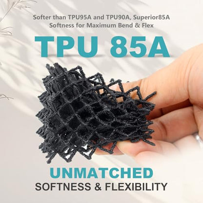 85A TPU 3D Printer Filament 1.75mm ±0.03mm