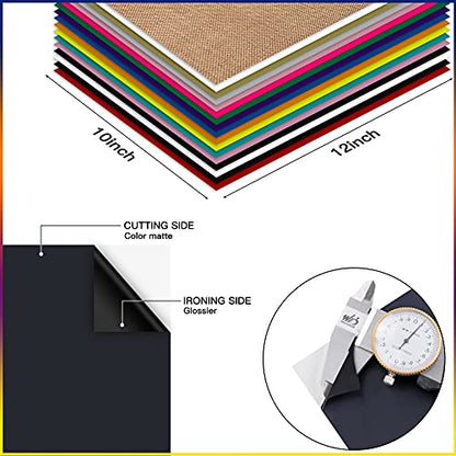 Black HTV Heat Transfer Vinyl Bundle