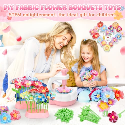 300+PCS Fabric Flower Bouquets Toys (352 Count)