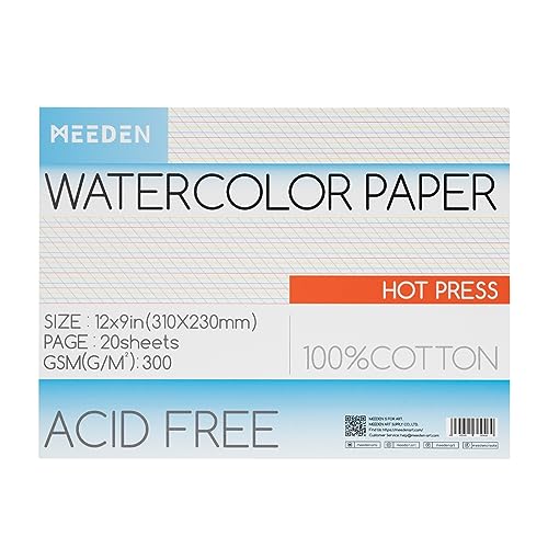 Cotton Watercolor Paper Block