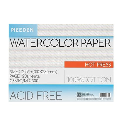 Cotton Watercolor Paper Block