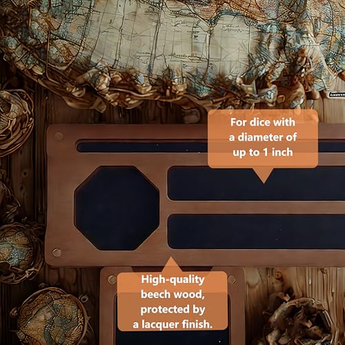 Wooden Dice Box