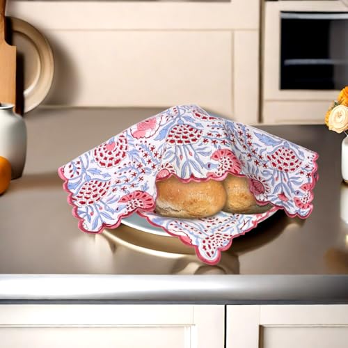 Hand Block Print Cloth Napkins (4.2329 Ounce)