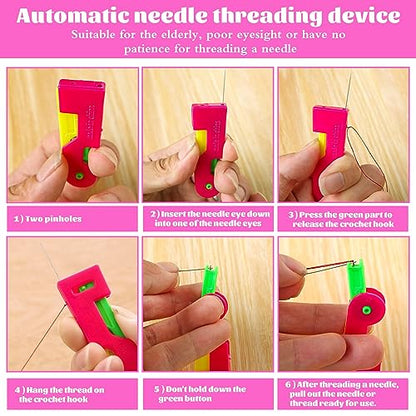 Needle Threaders for Hand Sewing Embroidery Needle Threader Tool 20pcs for Hand Sewing (20 Count)
